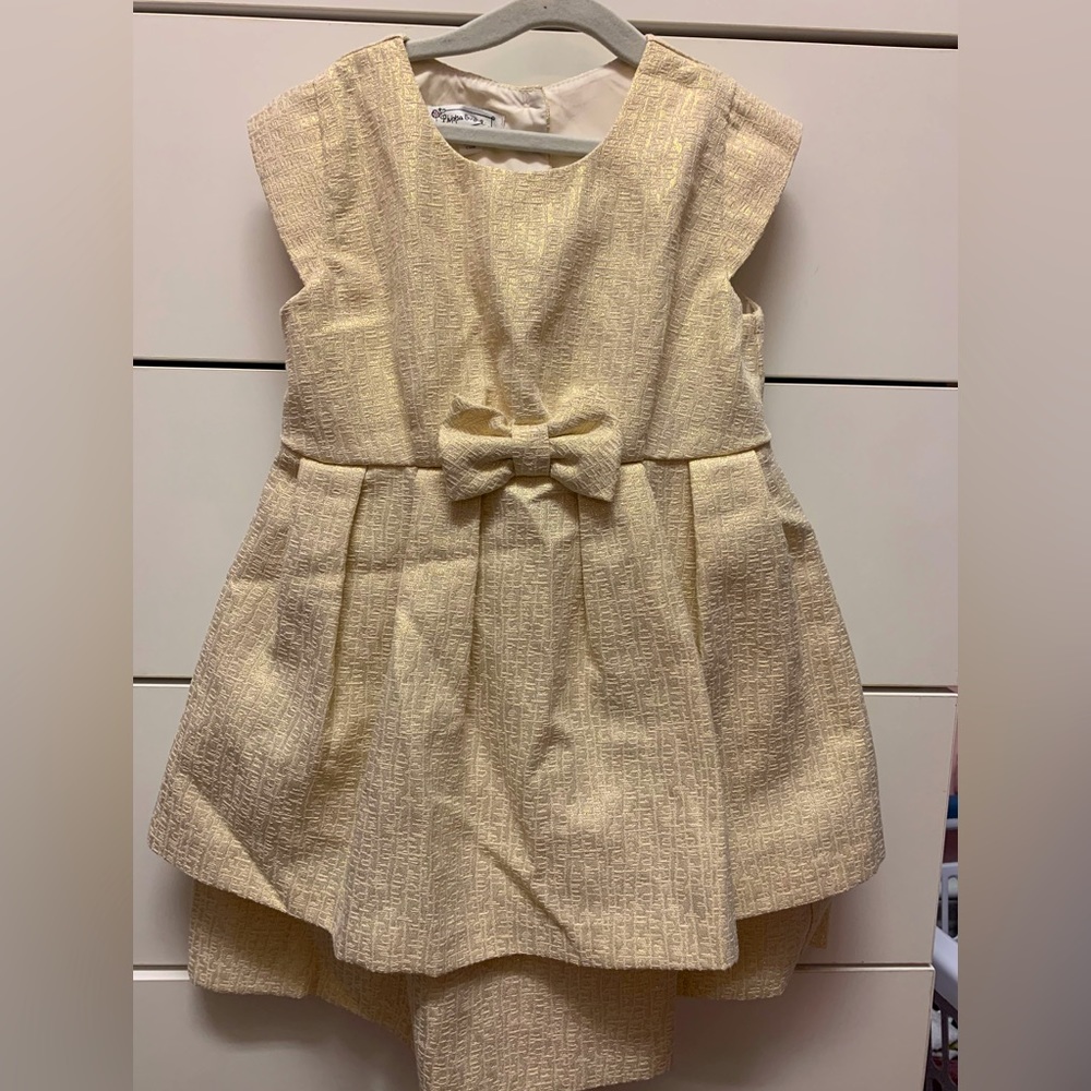 Pippa & Julie Metallic Dress Size 5